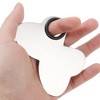 Unique Bargains Portable Butterfly Nail Art Palette Silver Tone 1 Set - 3 of 4