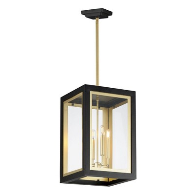 Maxim Lighting Neoclass 4 - Light Pendant in  Black/Gold