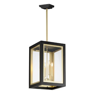 Maxim Lighting Neoclass 4 - Light Pendant in  Black/Gold - 1 of 4