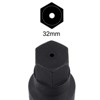 Unique Bargains CR-MO Steel Metric 1" Square Drive Impact Hex Socket Black - 4 of 4