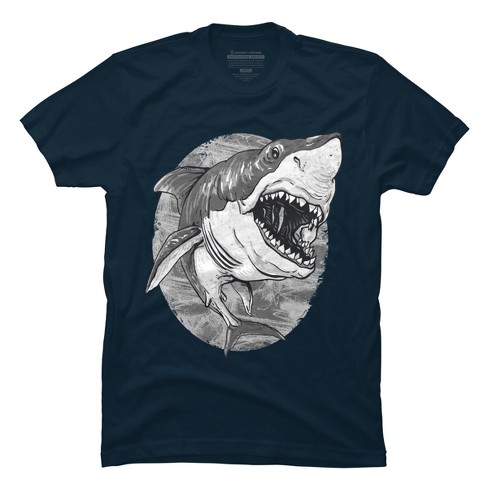great white shark t shirt