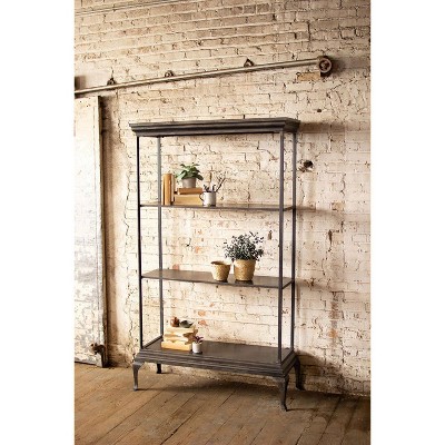 Metal Storage Shelving Unit 44.5" Wide 80" Tall by Kalalou
