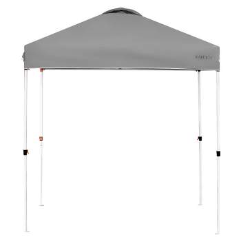6x6 FT Pop Up Canopy Tent Camping Sun Shelter W/ Roller Bag