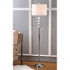 60" Lombard Street Floor Lamp Clear/Chrome (Includes CFL Light Bulb) - Safavieh - image 3 of 4