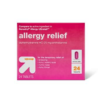 Allergy Tablets - 24ct - up & up™