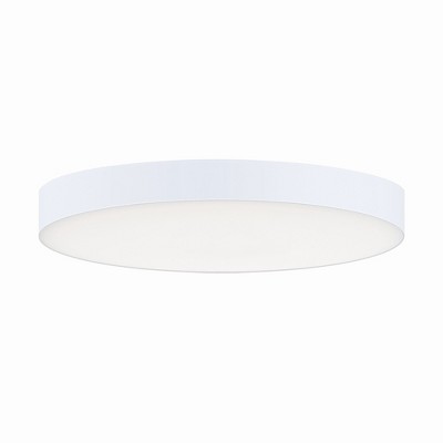 Maxim Lighting Trim 1 - Light Flush Mount in  White