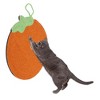 Unique Bargains Cat Scratch Pad with Fruit Pattern for Indoor Outdoor Orange - 2 of 4