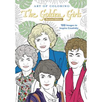 Art of Coloring: Golden Girls - by Disney Books (Paperback)