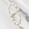 Ross-Simons 8-9mm Cultured Pearl and 14kt Yellow Gold Bead Bracelet - 3 of 4