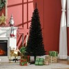 NicBex 5ft Artificial Pencil Christmas Tree Slim Tree with 294 Branch Tips and Plastic Stand for Decoration - 3 of 4
