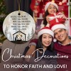 2025 Nativity Christmas Ornaments - Believe Like Mary Trust Like Joseph Jesus Christmas Decorations - 4 of 4