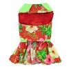 Doggie Design Hawaiian Red Hibiscus Designer Dog Dress - image 2 of 3