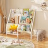 SUGIFT 3-Tier Kids Bookshelf Multi-Functional Toy Organizer for Nursey and Kids Room - 2 of 4