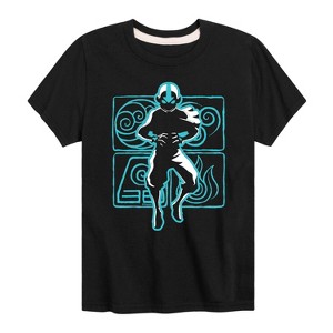 Boys' - Avatar: The Last Airbender - Aang Airbending Short Sleeve Graphic T-Shirt - 1 of 4