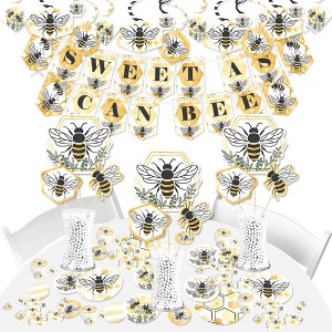 Big Dot of Happiness Little Bumblebee - Bee Baby Shower or Birthday Party Supplies - Banner Decoration Kit - Fundle Bundle - 1 of 4