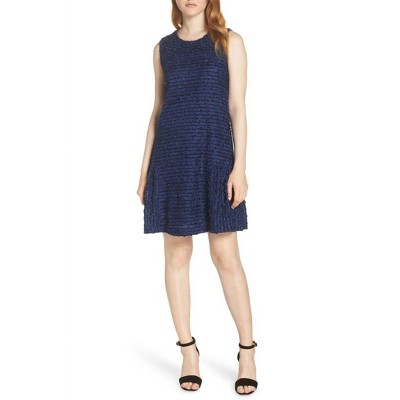 Women's Sparkle Sleeveless Above Knee Ruffle Hem Dress - Chelsea28