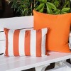 CAVINAS Horizon Stripe Throw Pillows Modern Decorative Pillows with Weather Resistant, Accent Pillow for Outdoor & Indoor - 4 of 4