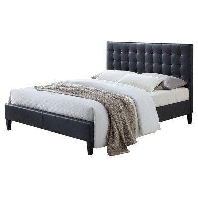 Saveria Eastern King Bed 2Tone Gray 