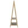 vidaXL Bamboo Coat Rack with Shelves 96 x 45.5 x 150.5 cm - 4 of 4
