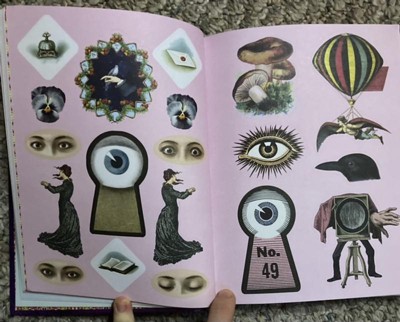 The Antiquarian Sticker Book: Imaginarium By Odd Dot English Language Books  - A Great Value for Money