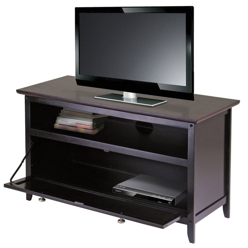 Zuri TV Stand for TVs up to 42&#34; Espresso - Winsome, 4 of 5