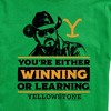 Men's - Yellowstone - Your Either Winning Or Learning Short Sleeve Graphic T-Shirt - 2 of 4
