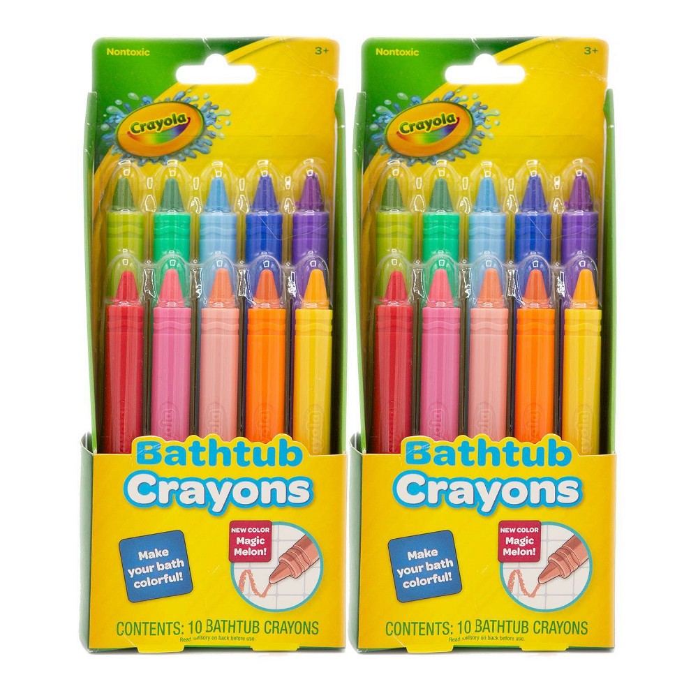 Photos - Accessory Crayola Bath-time Crayons - 2pk/10 each 