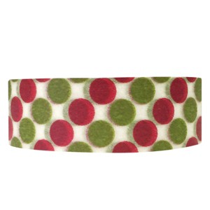 Wrapables Dotted Washi Masking Tape, Glo-Dots - 1 of 4