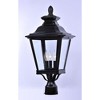 Maxim Lighting Knoxville 3 - Light Post Light in  Bronze - 3 of 4