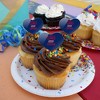 UIC Flames Heart Love Cupcake Picks Toppers Decoration Set of 6 - 4 of 4