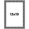 PosterPalooza | Distressed Black Picture Frame - UV Acrylic, Foam Board Backing, Hanging Hardware - 2 of 4