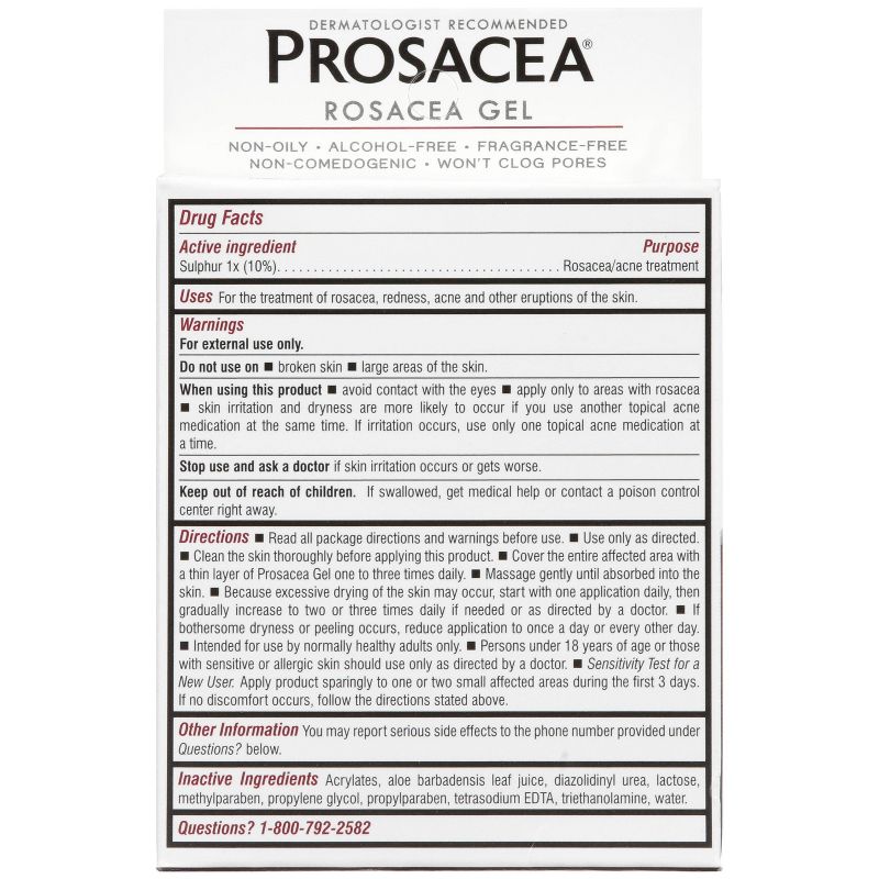 Prosacea Rosacea Treatment Gel - 0.75oz, 3 of 8