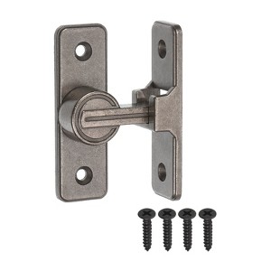 Unique Bargains Zinc Alloy Durable Corrosion-Resistant Scratch-Resistant Gate Latch - 1 of 3
