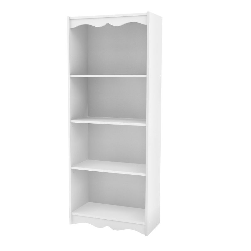 48" Hawthorn Tall Bookcase White - Corliving&#174;, 2 of 4