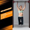 Doorway Pull Up Bar, Door Frame Chin Up Bar with Locking Mechanism, Adjustable Width, Strength Training Pullup Bar Max Load 440lbs - 2 of 4
