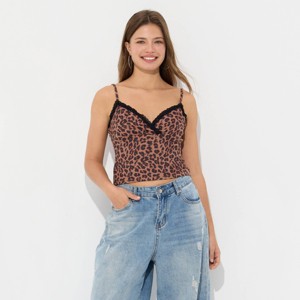 Women's Lace Trim Camisole - Wild Fable™ - 1 of 4