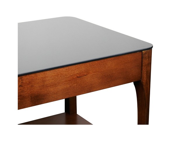 Obsidian Condo, Apartment Coffee Table - Chestnut - Leick Home