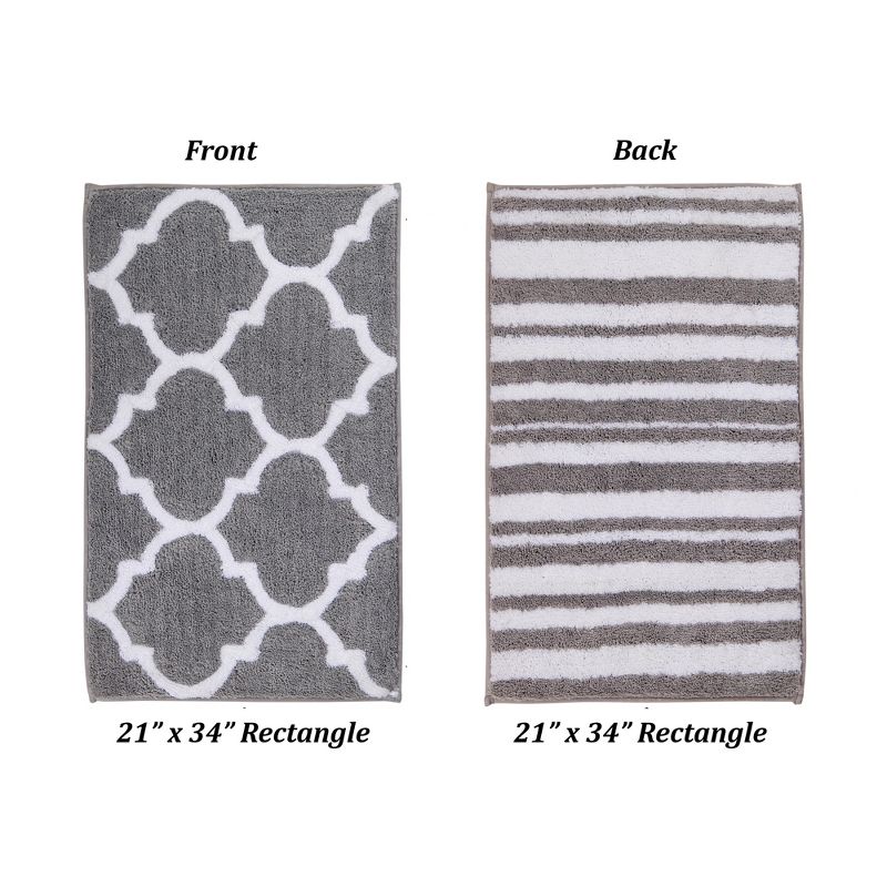 Marrakesh Collection 100% Polyester Bath Rug - Better Trends, 5 of 8