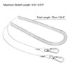 Unique Bargains Heavy Spring Safety Extension Cord Retractable Fishing Coiled Lanyard 1 Pc - 2 of 4