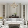 Livex Lighting Chesterfield 6 - Light Chandelier in  Antique Gold Leaf - 4 of 4
