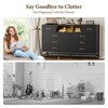 Dresser for Bedroom, 8 Drawer Dresser with Power Outlet, 55" Tv Stand Large Dresser Wooden with Led Light - 3 of 4