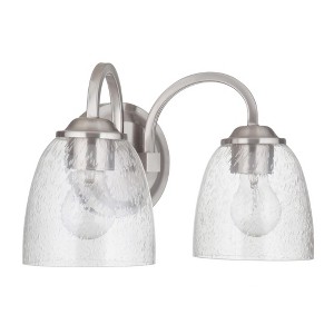 Craftmade Lighting Serene 2 - Light Vanity in  Brushed Polished Nickel - 1 of 1