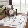 Hauteloom Eitan Gray Washable Area Rug - 2 of 4