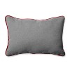 11.5"x18.5" White Christmas Lumbar Throw Pillow - Pillow Perfect - 2 of 4