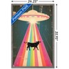 Trends International Ray Heere - UFO Cow Abduction 8 Framed Wall Poster Prints - 3 of 4
