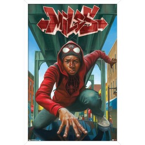 Trends International Marvel Comics - Spider-Man - Miles Framed Wall Poster Prints - 1 of 4
