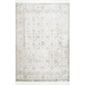 Nuloom Elyse Vintage Floral Fringe Indoor Area Rug - 1 of 4