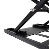 X-Elite Pro 28" Standing Desk Converter with Pneumatic Height-Adjustment - Black  Stand Steady - 2 of 4