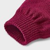 Girls' 2pk Value Glove - Cat & Jack™ Rose Red/Burgundy - 3 of 3