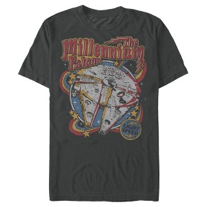 Men's Star Wars The Millennium Falcon Light Speed T-Shirt - 1 of 4